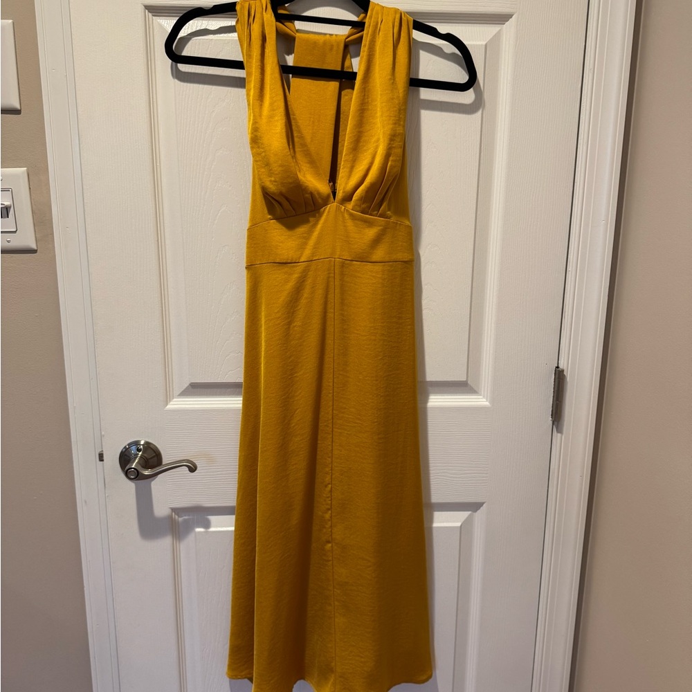 Banana Republic Gold Sundress, size 0